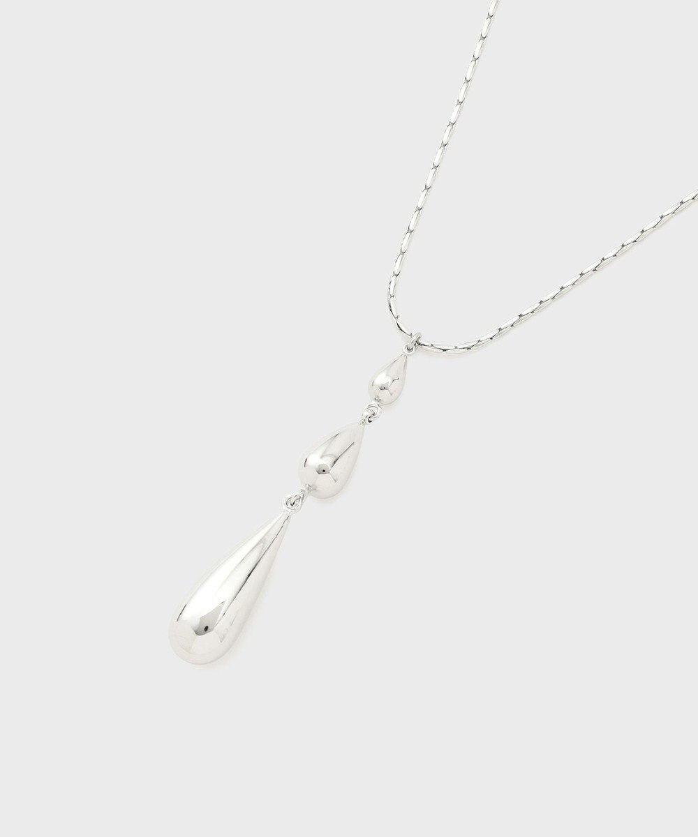 シルバー ドロップ型ペンダントネックレス シルバー ドロップ型ペンダントネックレス - メルカリ