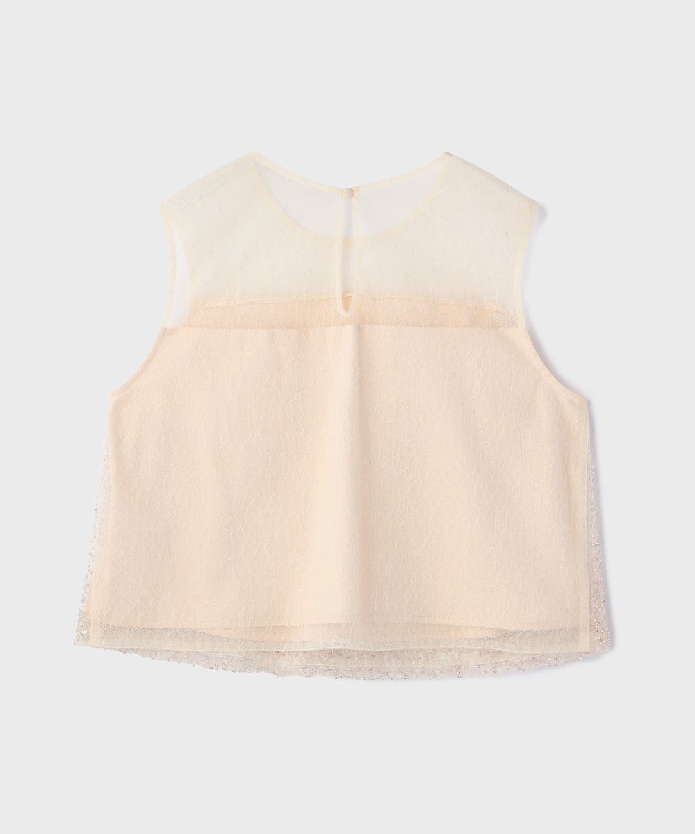 GRACE CONTINENTAL ビーズ刺繍トップ 