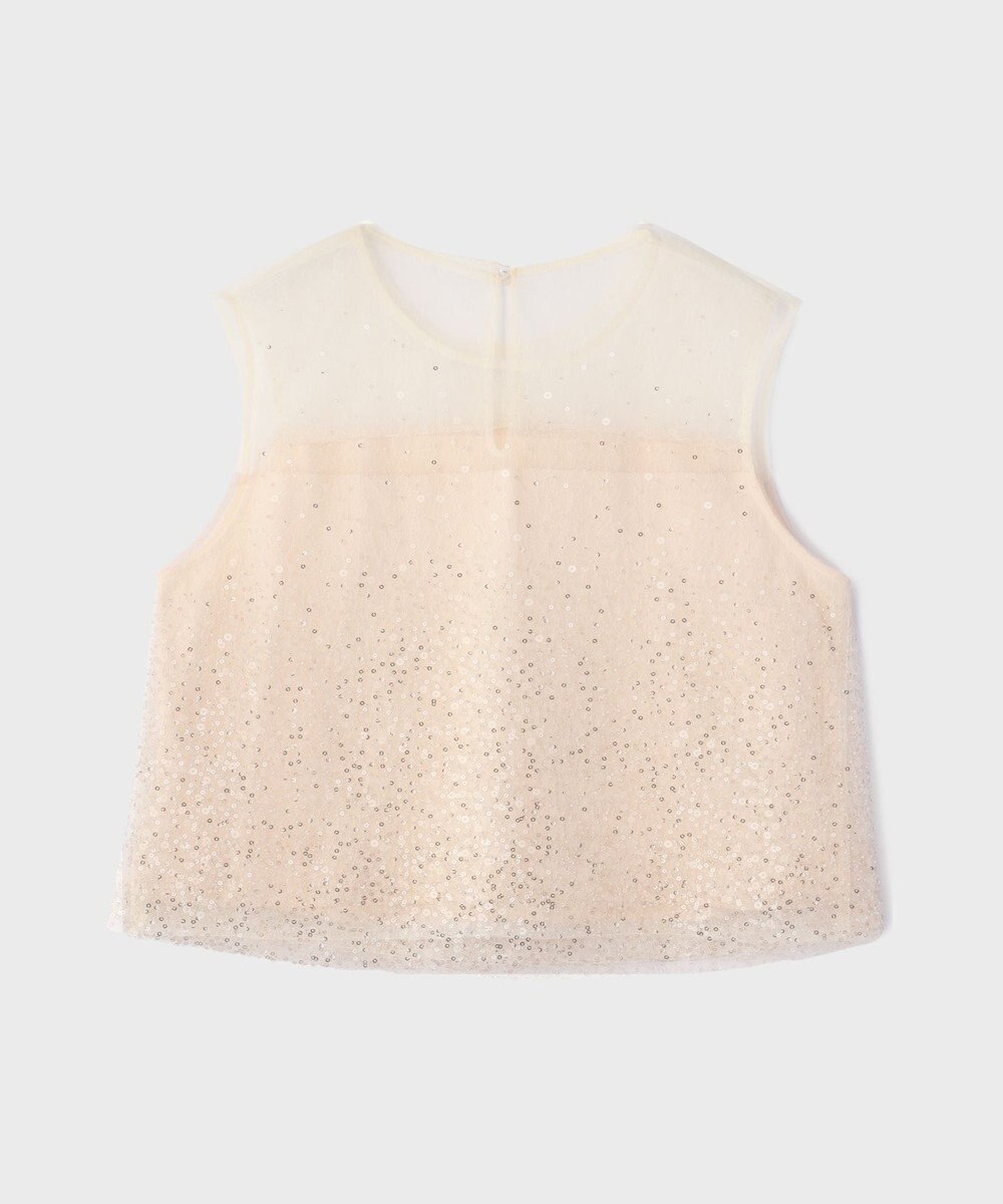 GRACE CONTINENTAL ビーズ刺繍トップ 