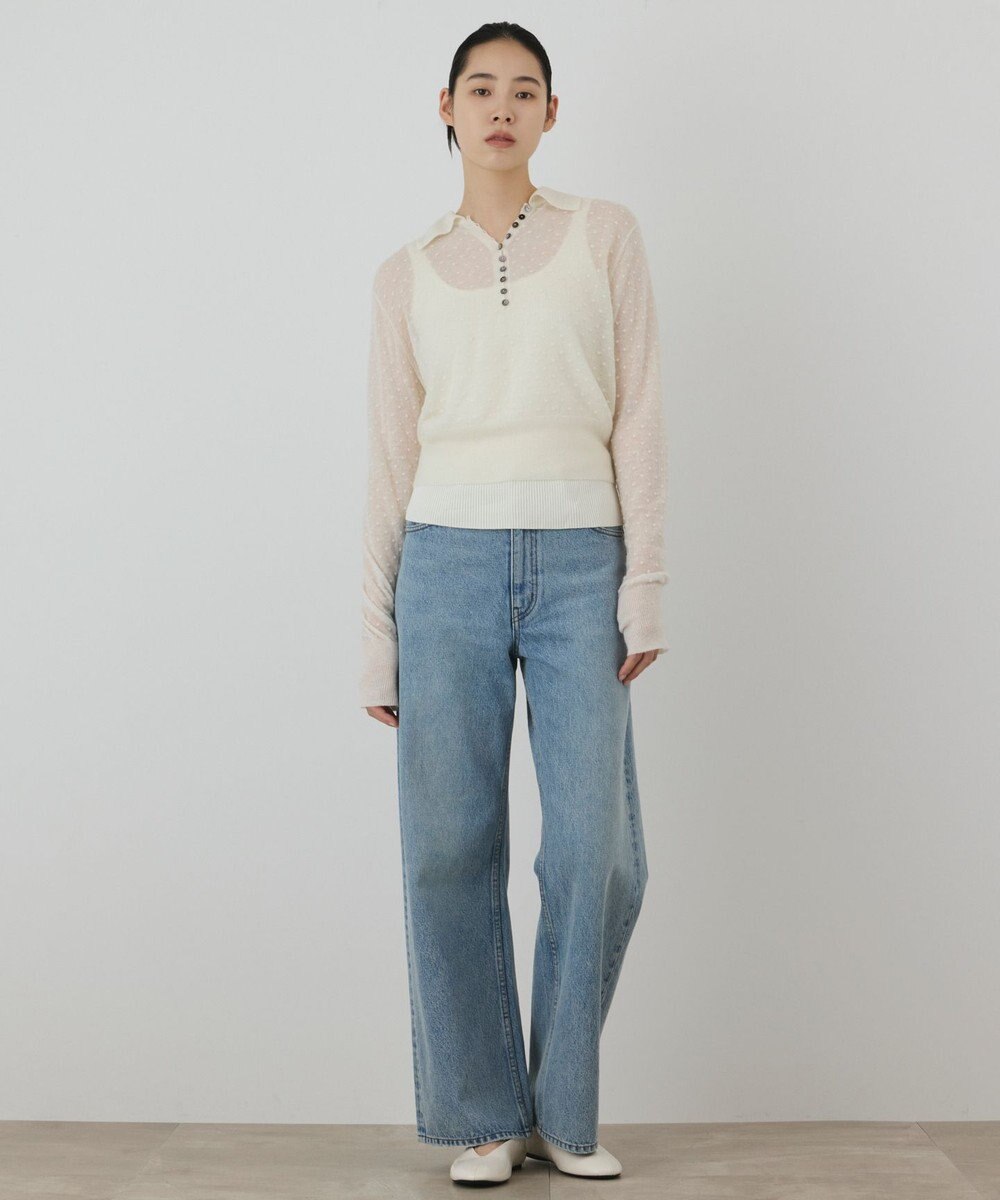 GRACE CONTINENTAL アルパカポロニットトップ 