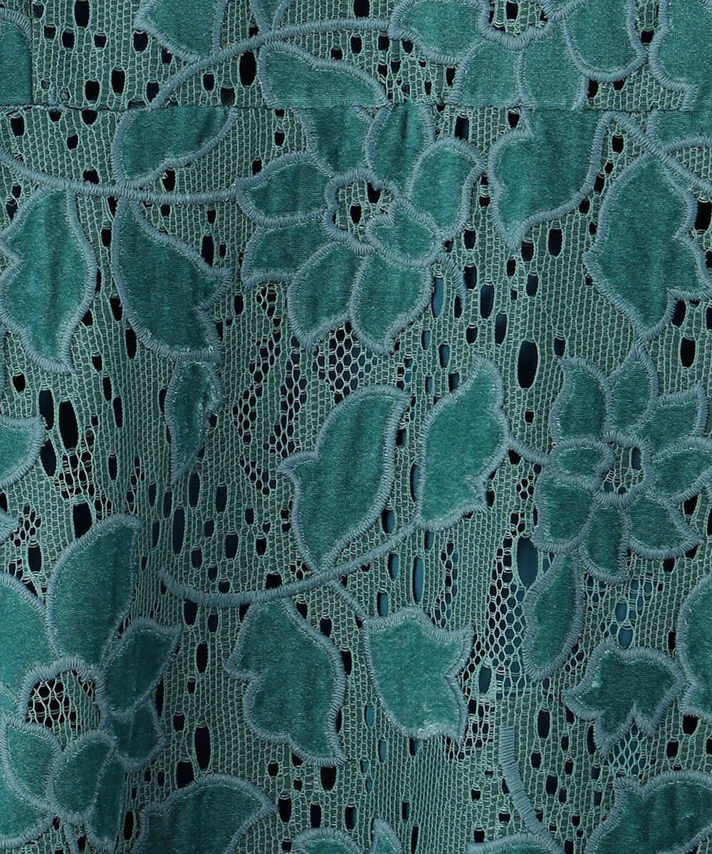 ベロア刺繍ワンピース / GRACE CONTINENTAL | GRACE CONTINENTAL