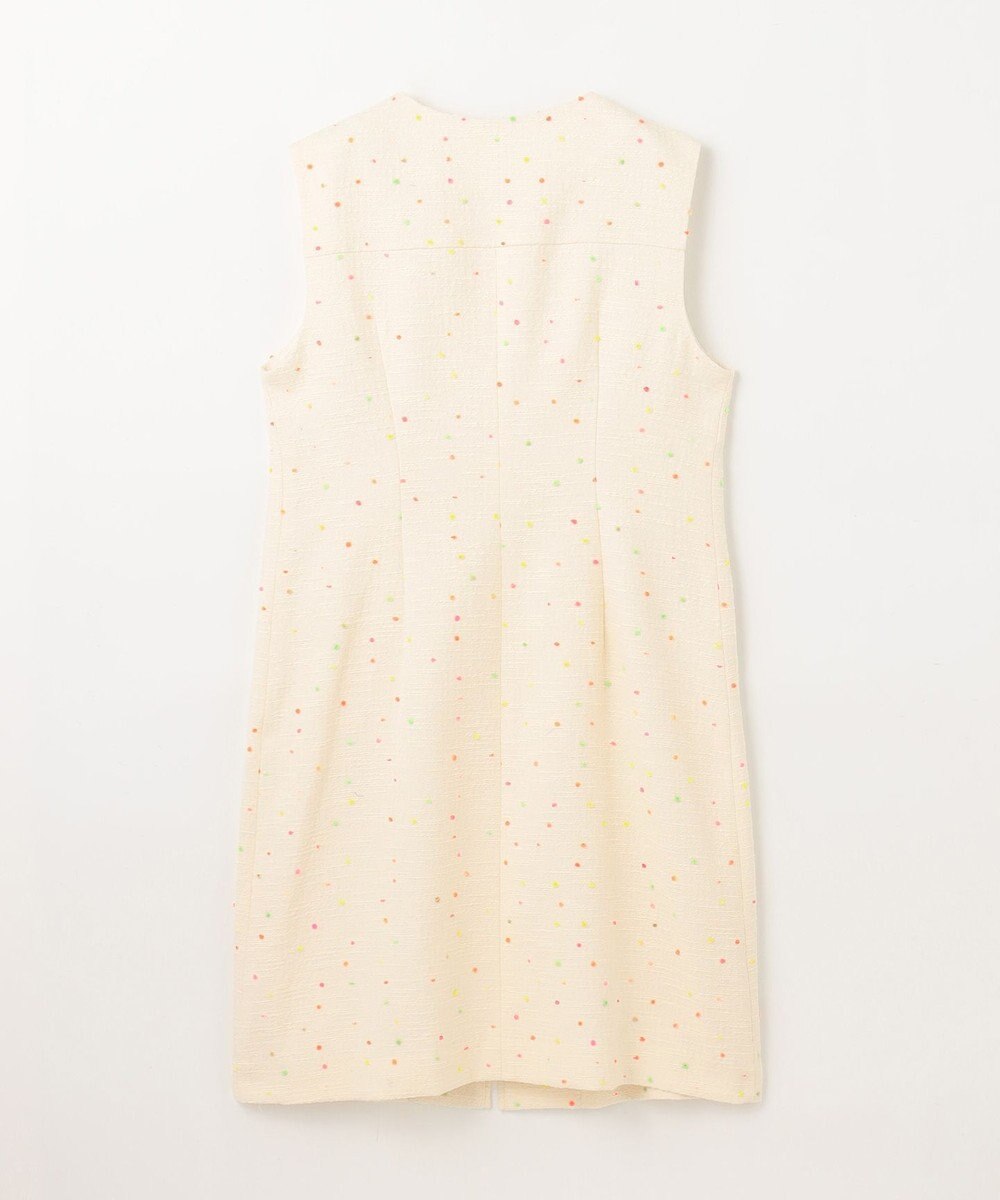 GRACE CONTINENTAL ネオンドットジャガードワンピース
