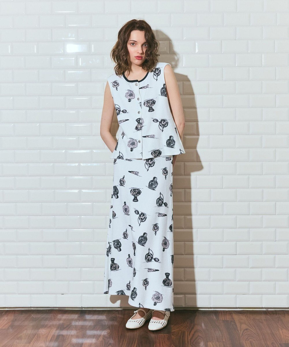 GRACE CONTINENTAL パフュームプリントパイルトップ 