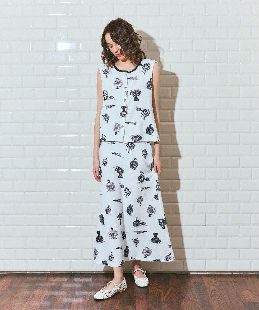 GRACE CONTINENTAL パフュームプリントパイルトップ 