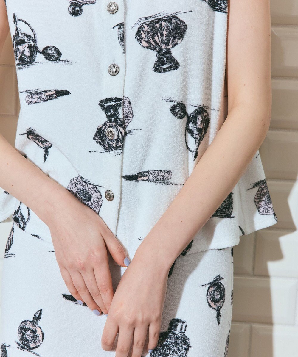 GRACE CONTINENTAL パフュームプリントパイルトップ 