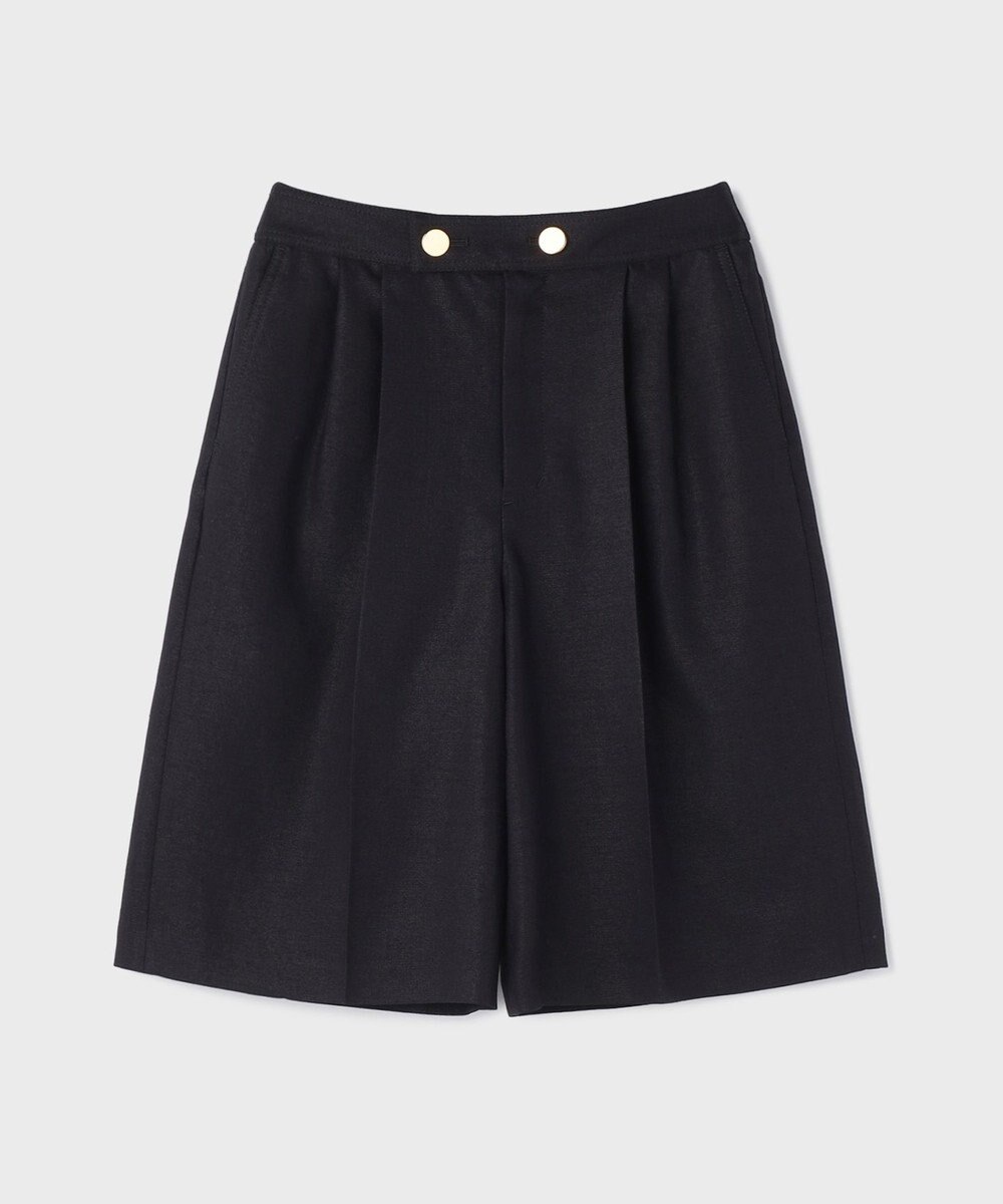 GRACE CONTINENTAL リネンタッチハーフパンツ 