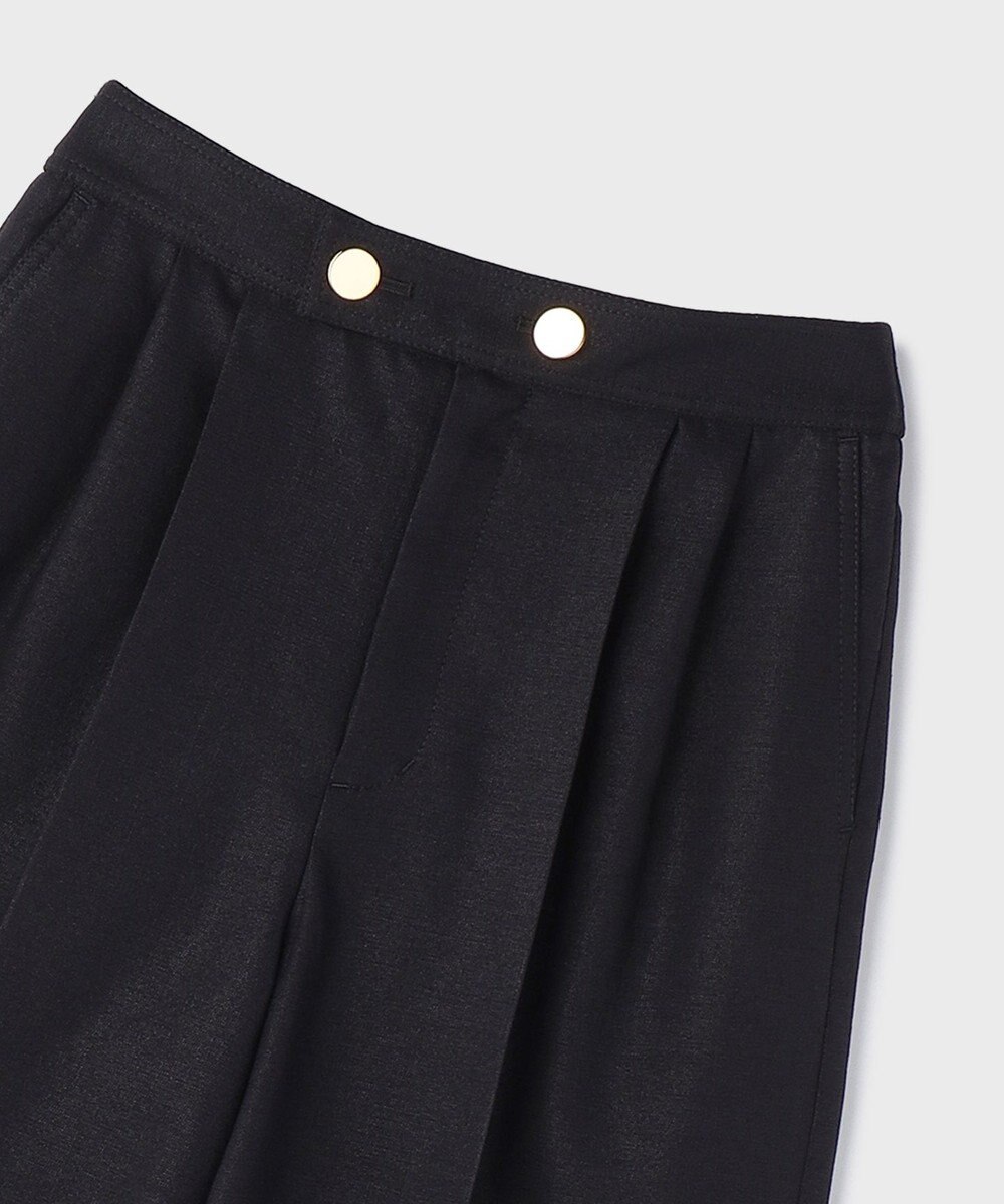 GRACE CONTINENTAL リネンタッチハーフパンツ 