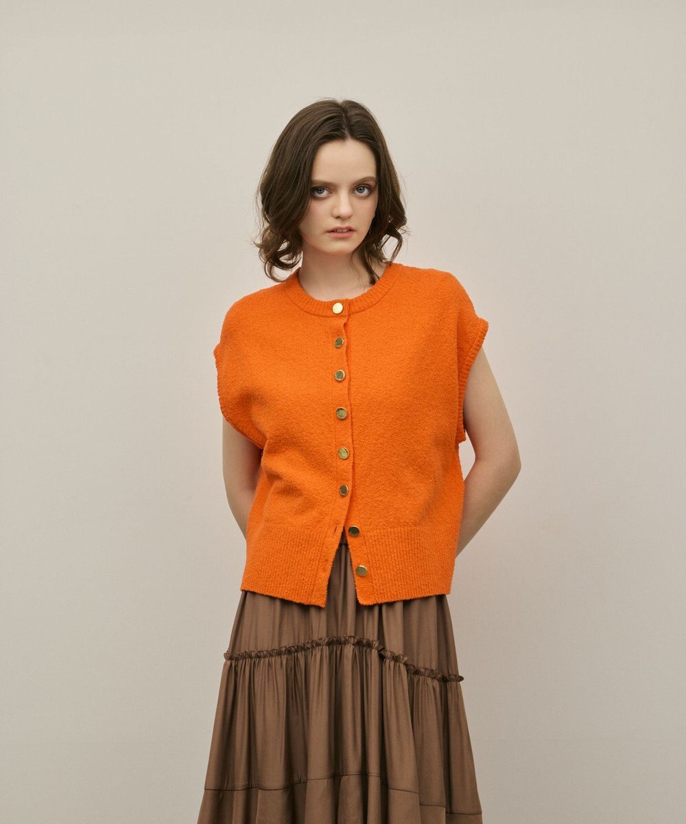 GRACE CONTINENTAL ブークレニットベスト 