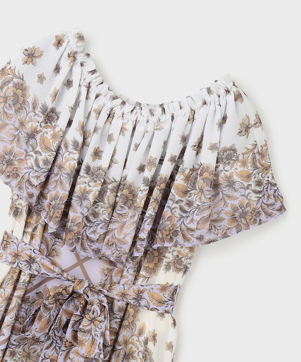 GRACE CONTINENTAL マルチWAYシフォンワンピース 