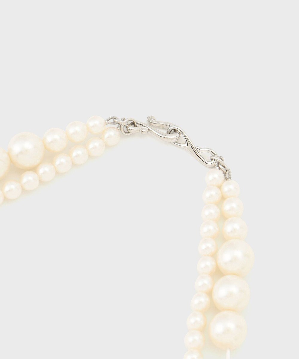 GRACE CONTINENTAL ミックスパールボリュームネックレス 