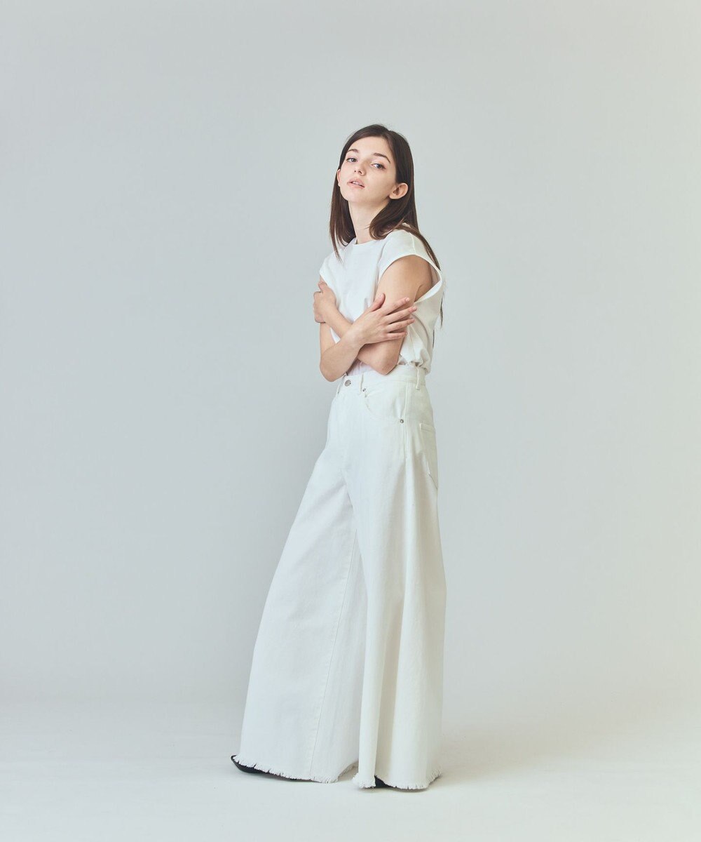 GRACE CONTINENTAL バギーデニムパンツ 