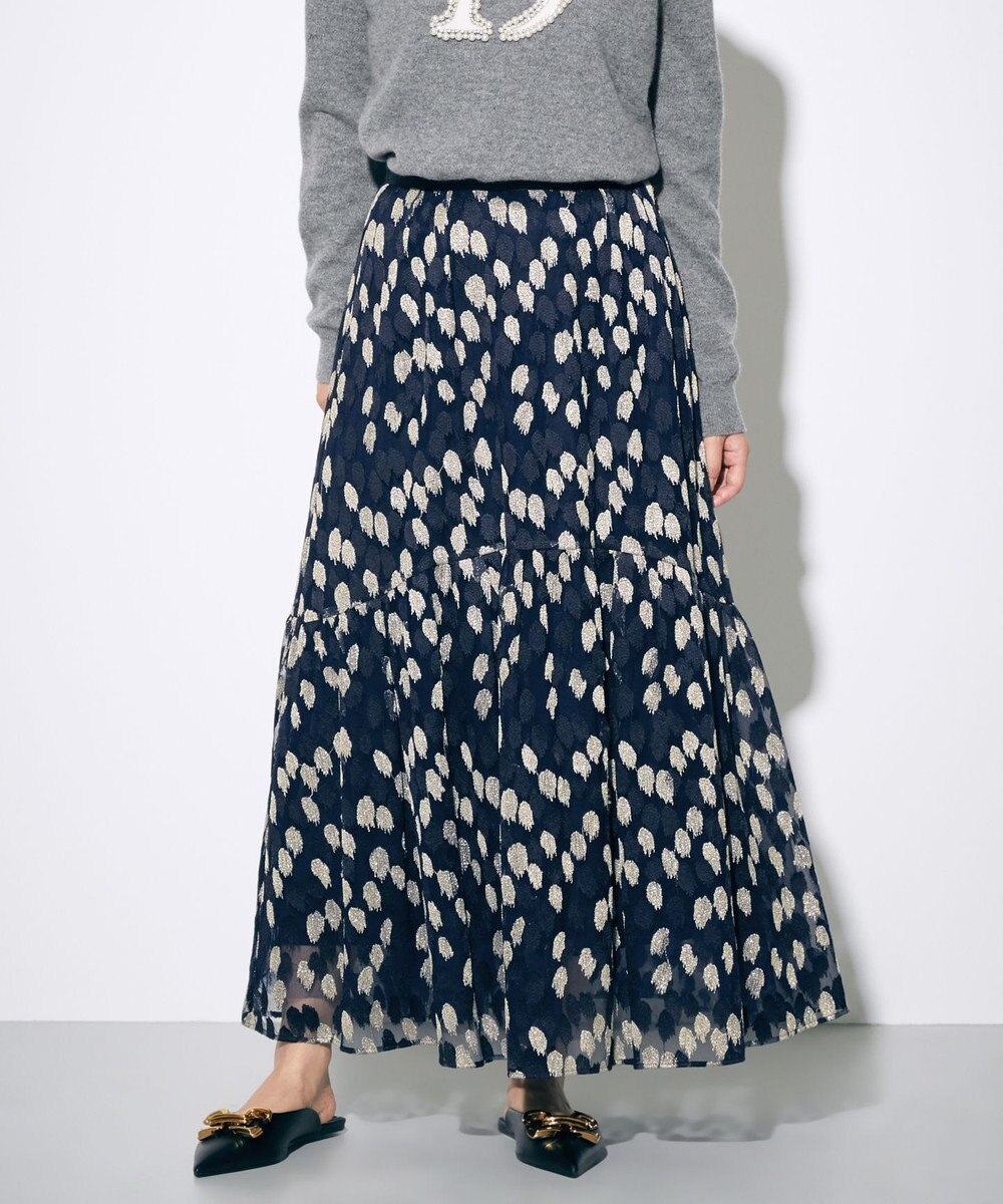 ラメチュールロングスカート Grace Continental Grace Continental グレースコンチネンタル 通販 ラメチュールロングスカート Grace Continental Grace Continental グレースコンチネンタル 通販