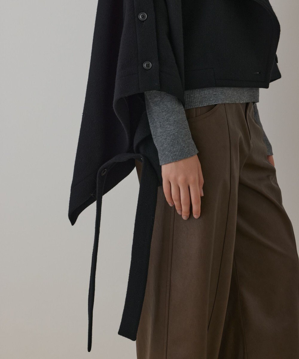 GRACE CONTINENTAL ライトビーバーポンチョ 