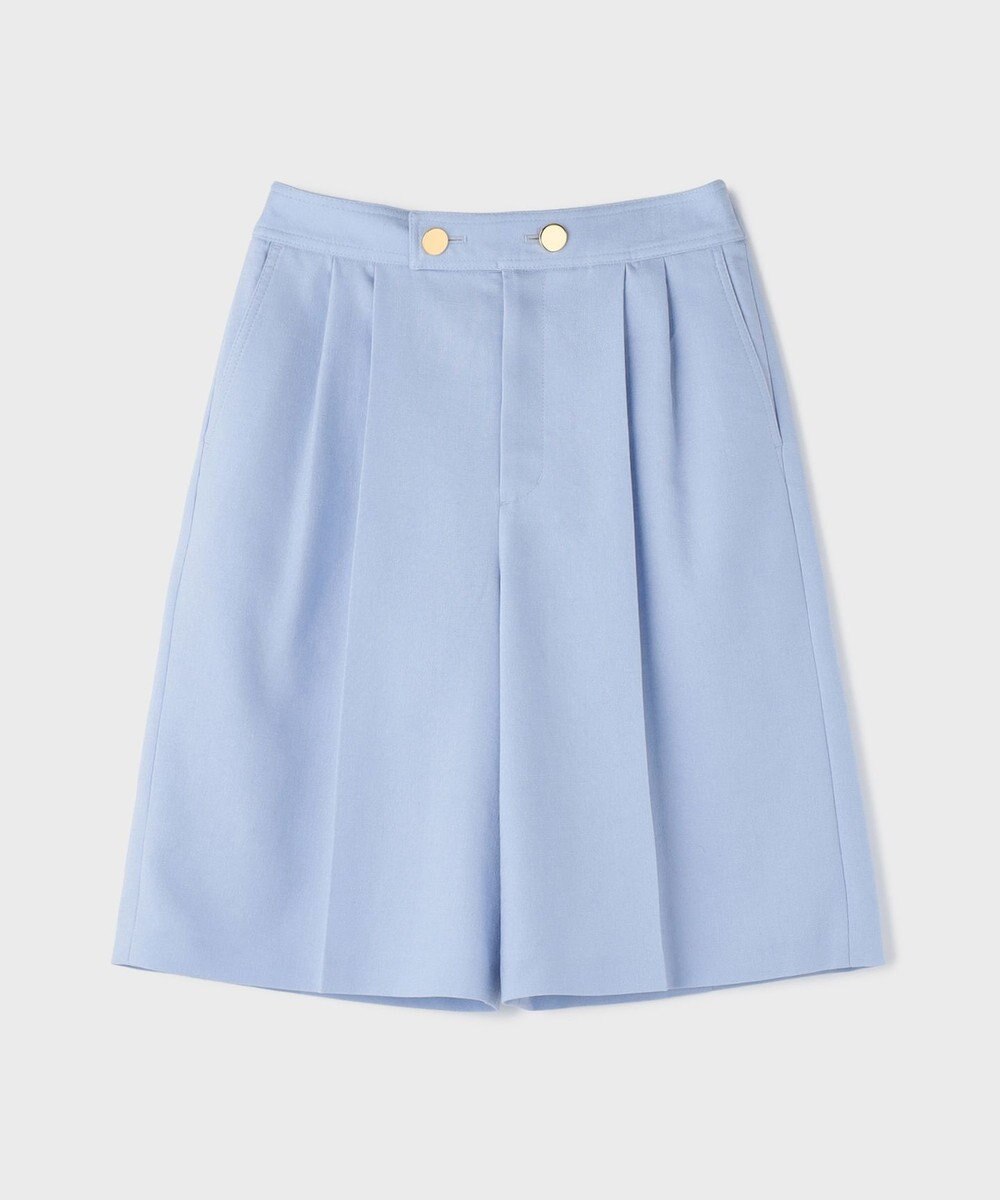 GRACE CONTINENTAL リネンタッチハーフパンツ 