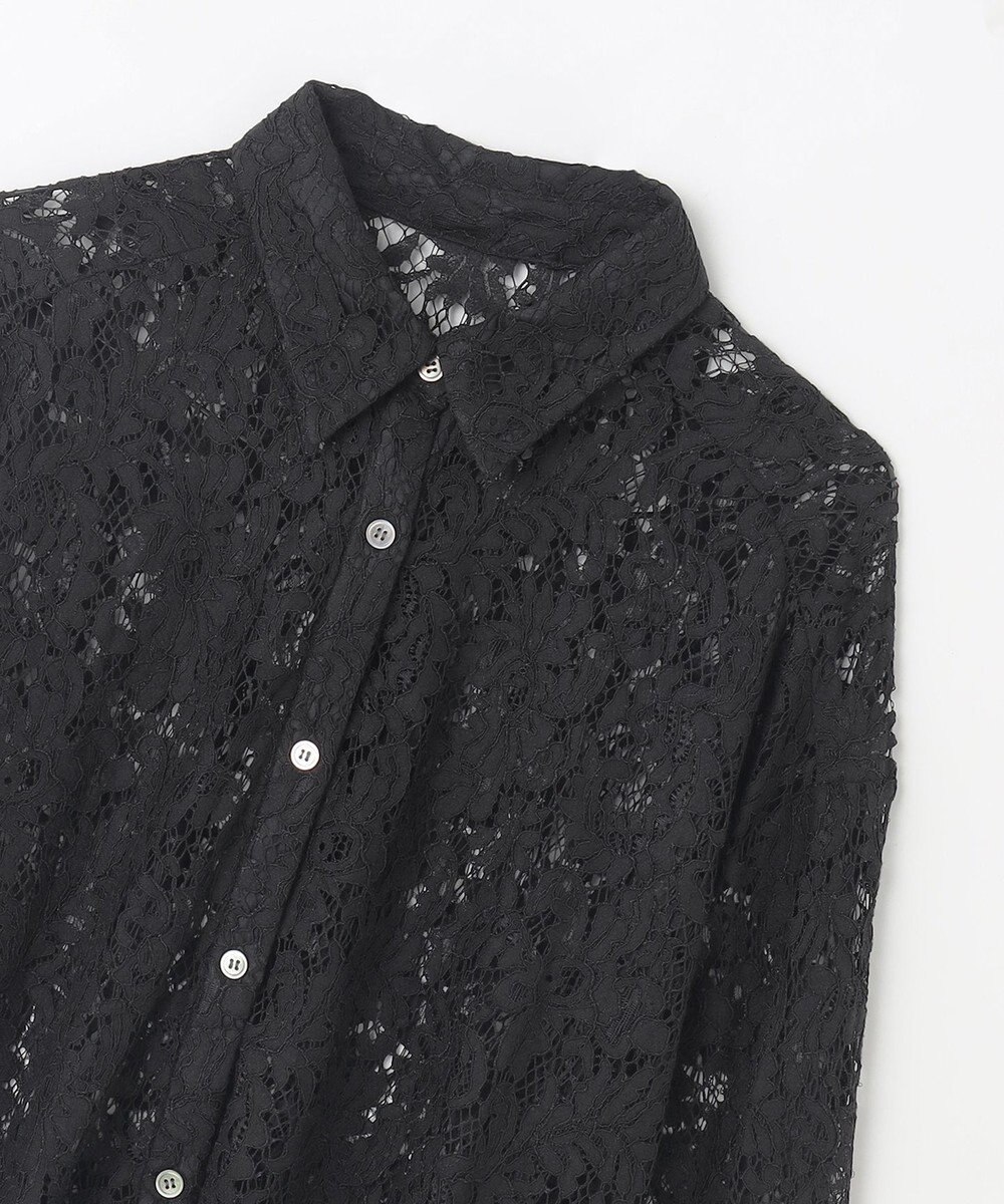 GRACE CONTINENTAL コードレースオーバーシャツ 