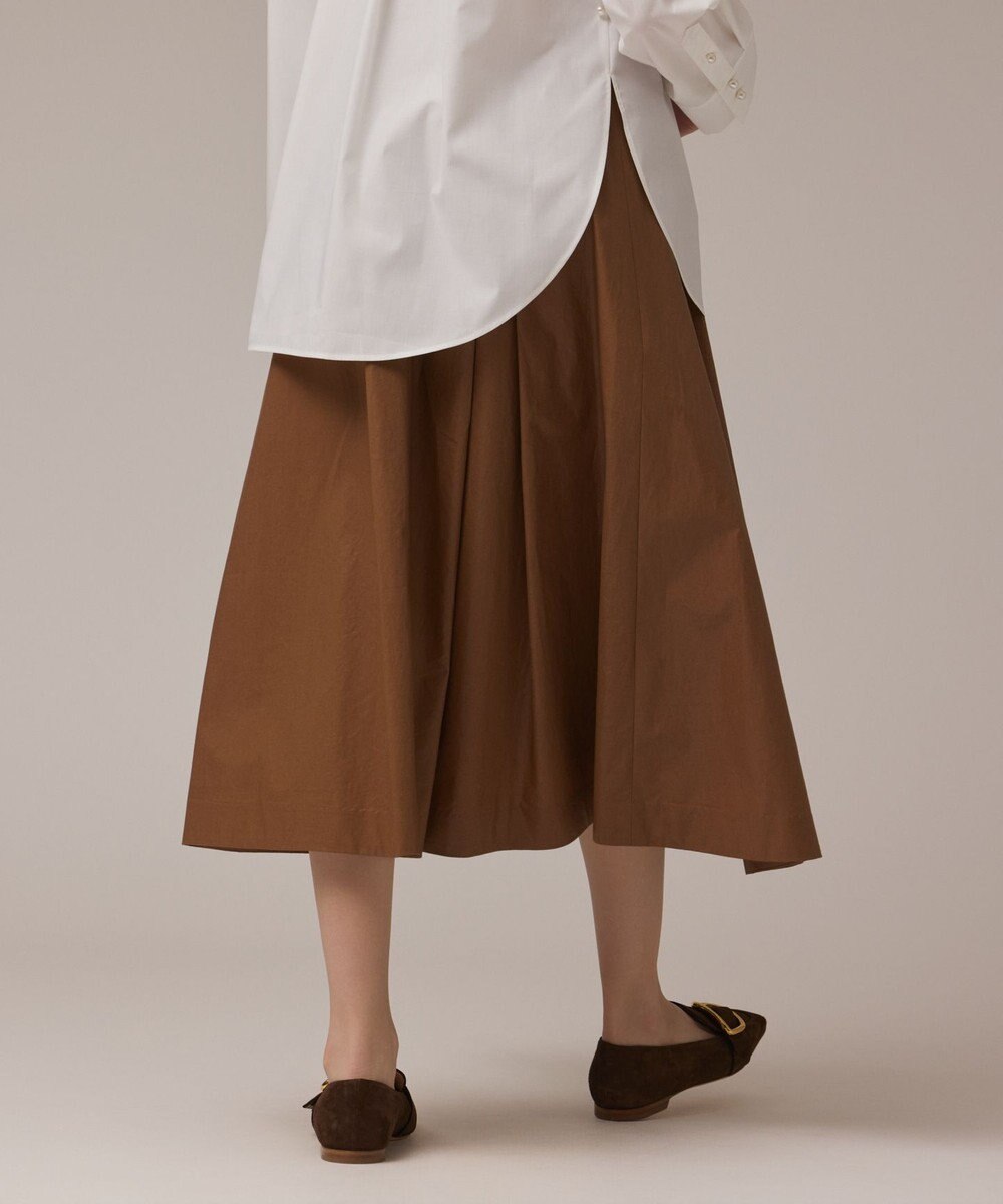 GRACE CONTINENTAL コーティングタックスカート 