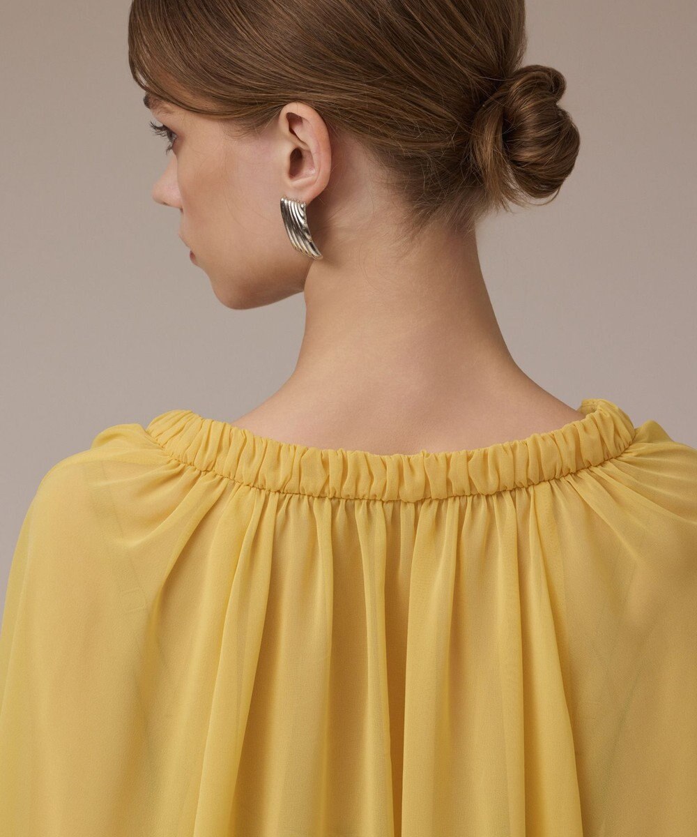 GRACE CONTINENTAL ボリュームカフタントップ 