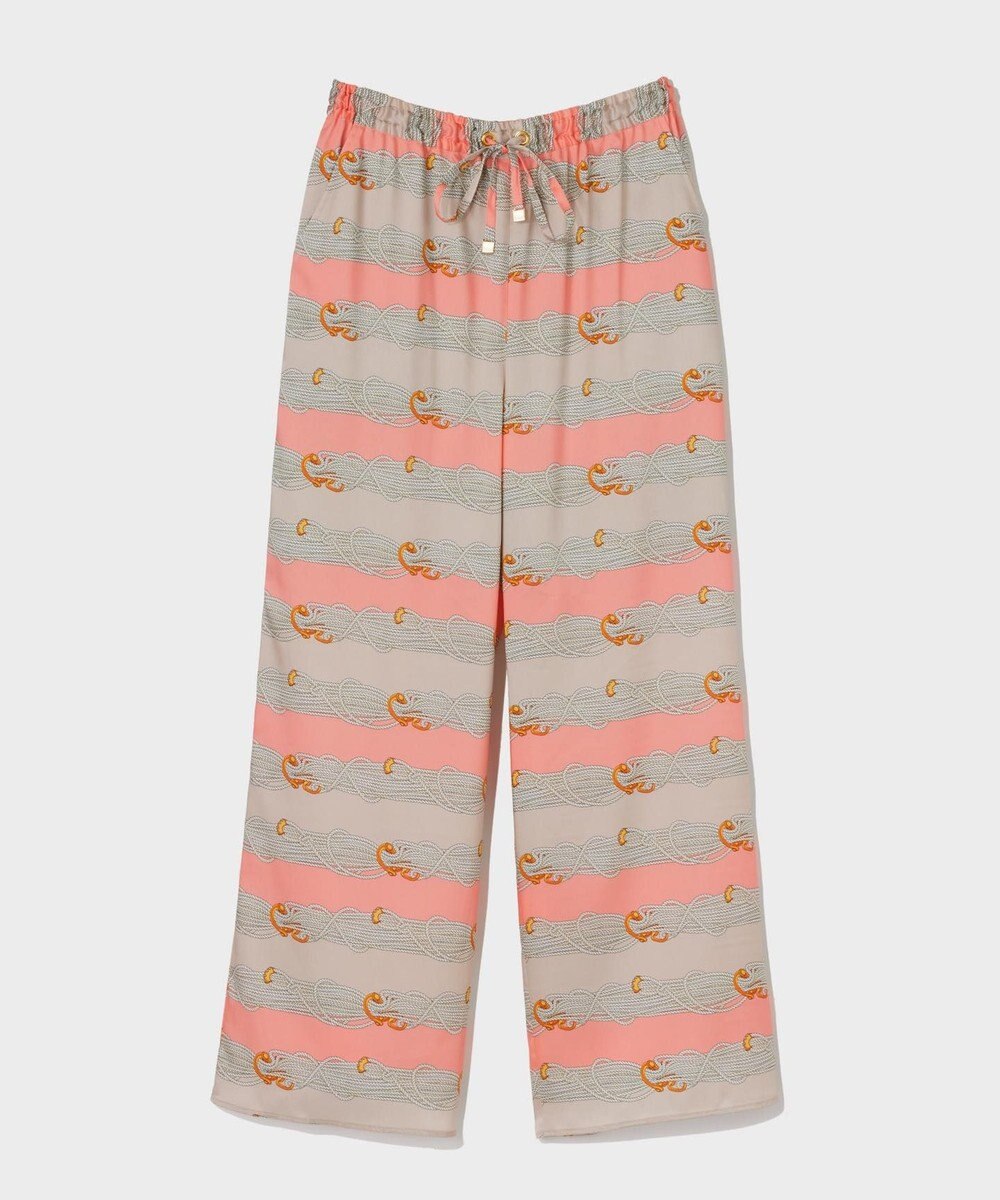 GRACE CONTINENTAL ロープボーダーパンツ 