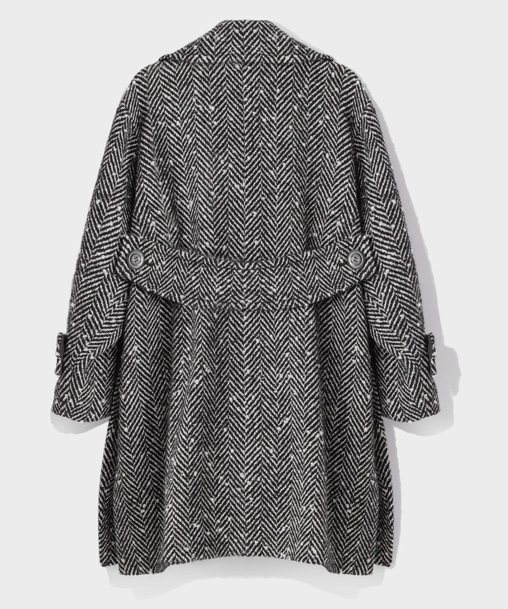 GRACE CONTINENTAL ヘリンボーンネップコート