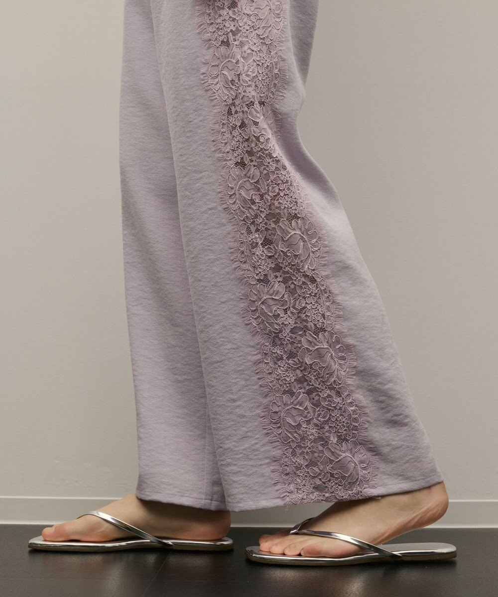 GRACE CONTINENTAL サイドレースパンツ 