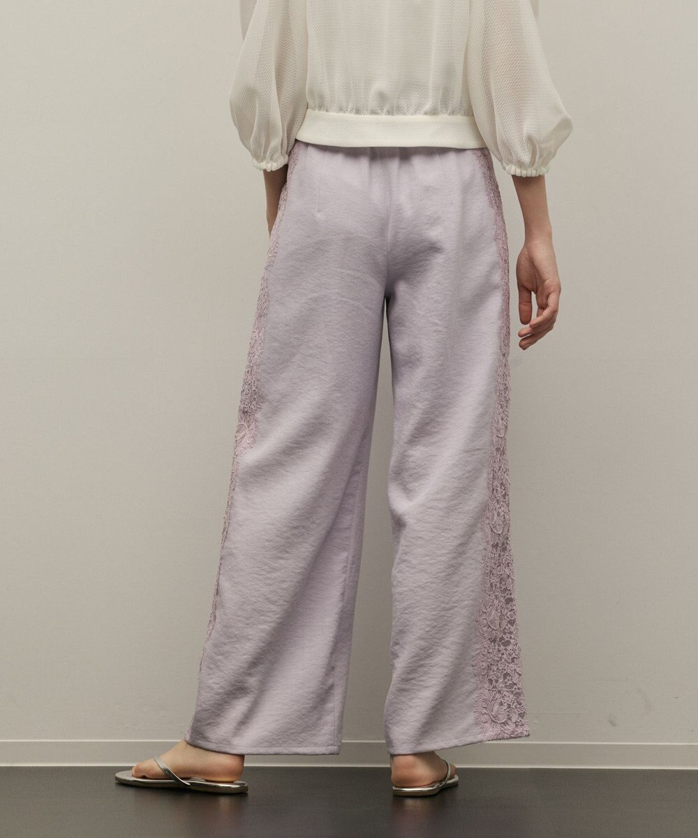 GRACE CONTINENTAL サイドレースパンツ 