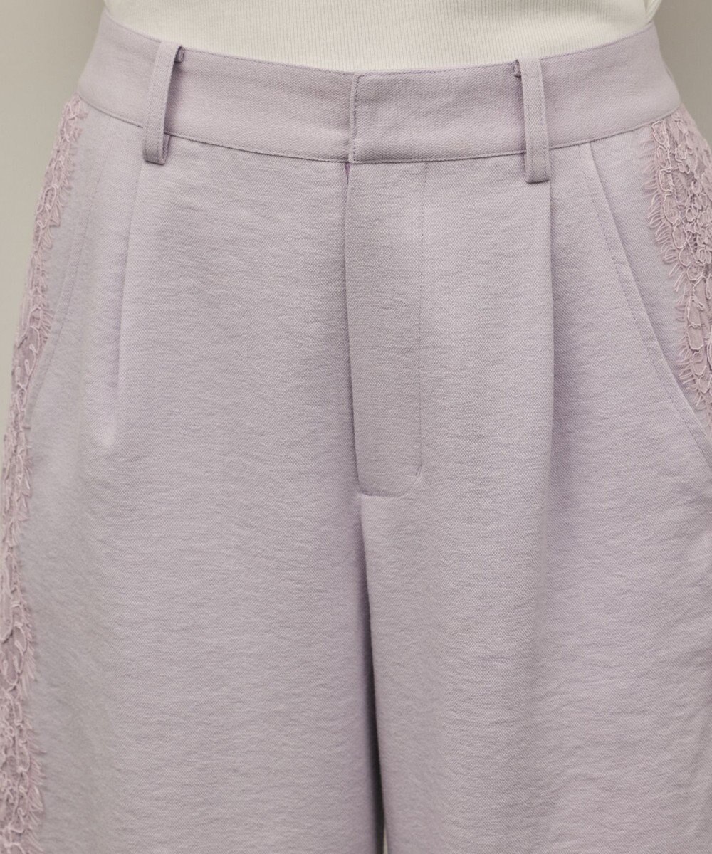 GRACE CONTINENTAL サイドレースパンツ 