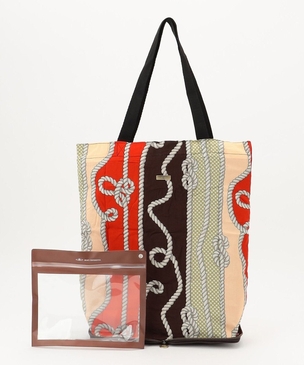 GRACE CONTINENTAL Fabricトートバッグ 