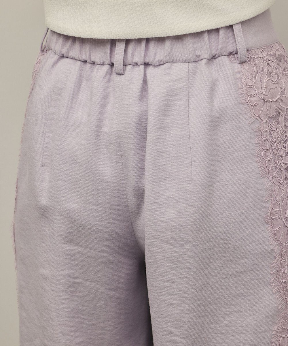 GRACE CONTINENTAL サイドレースパンツ 