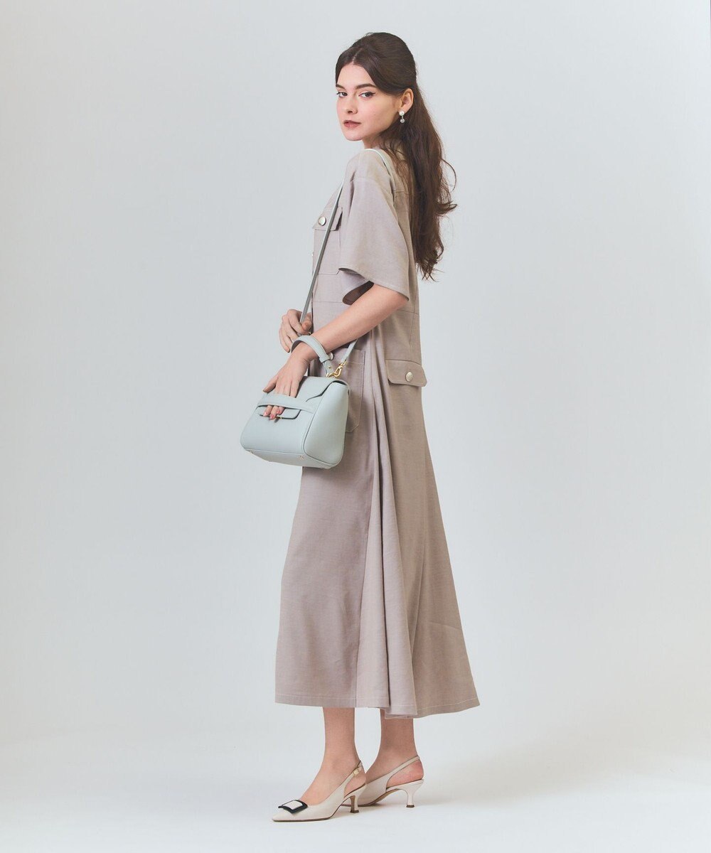 GRACE CONTINENTAL フラップショルダーバッグ 