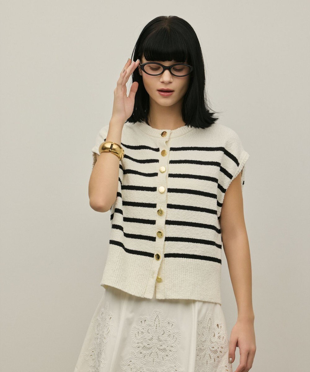 GRACE CONTINENTAL ブークレニットベスト 