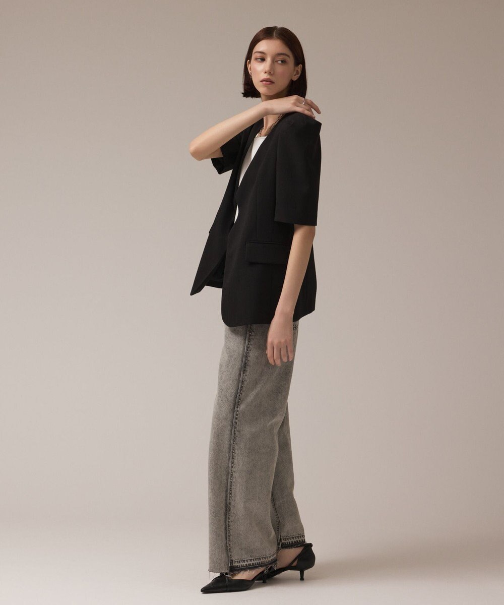 GRACE CONTINENTAL パフスリーブジャケット 