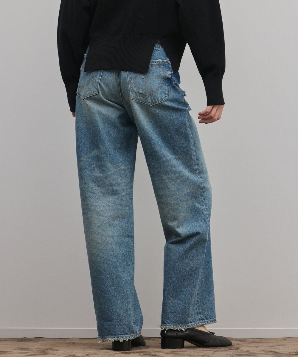 GRACE CONTINENTAL ワイドストレートデニムパンツ 