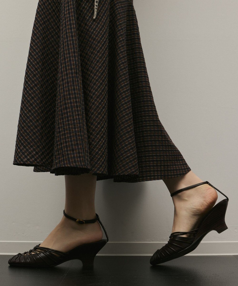 GRACE CONTINENTAL チェックマーメイドスカート 