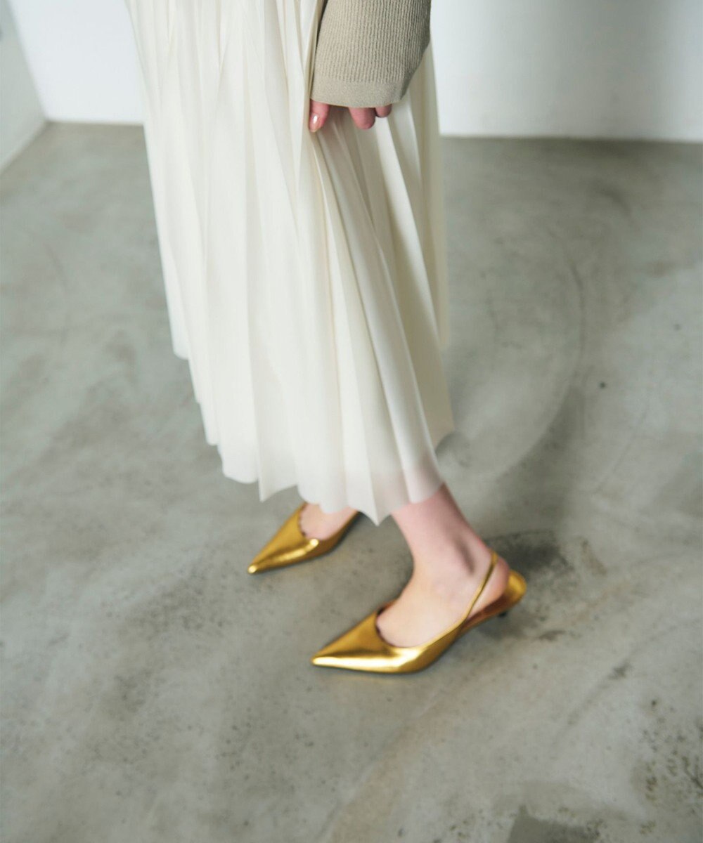 GRACE CONTINENTAL トリコットプリーツスカート