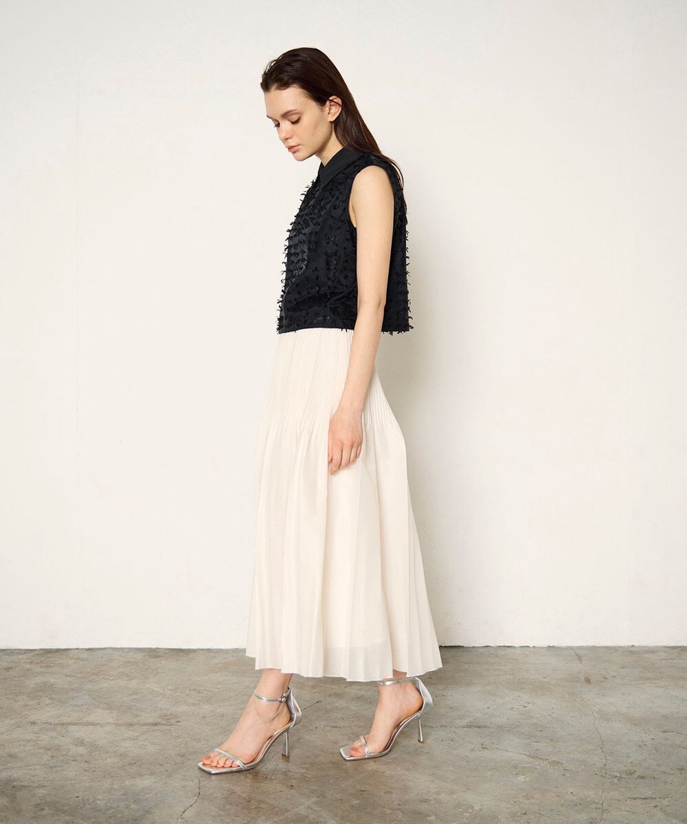 GRACE CONTINENTAL シアージャガード トップ 