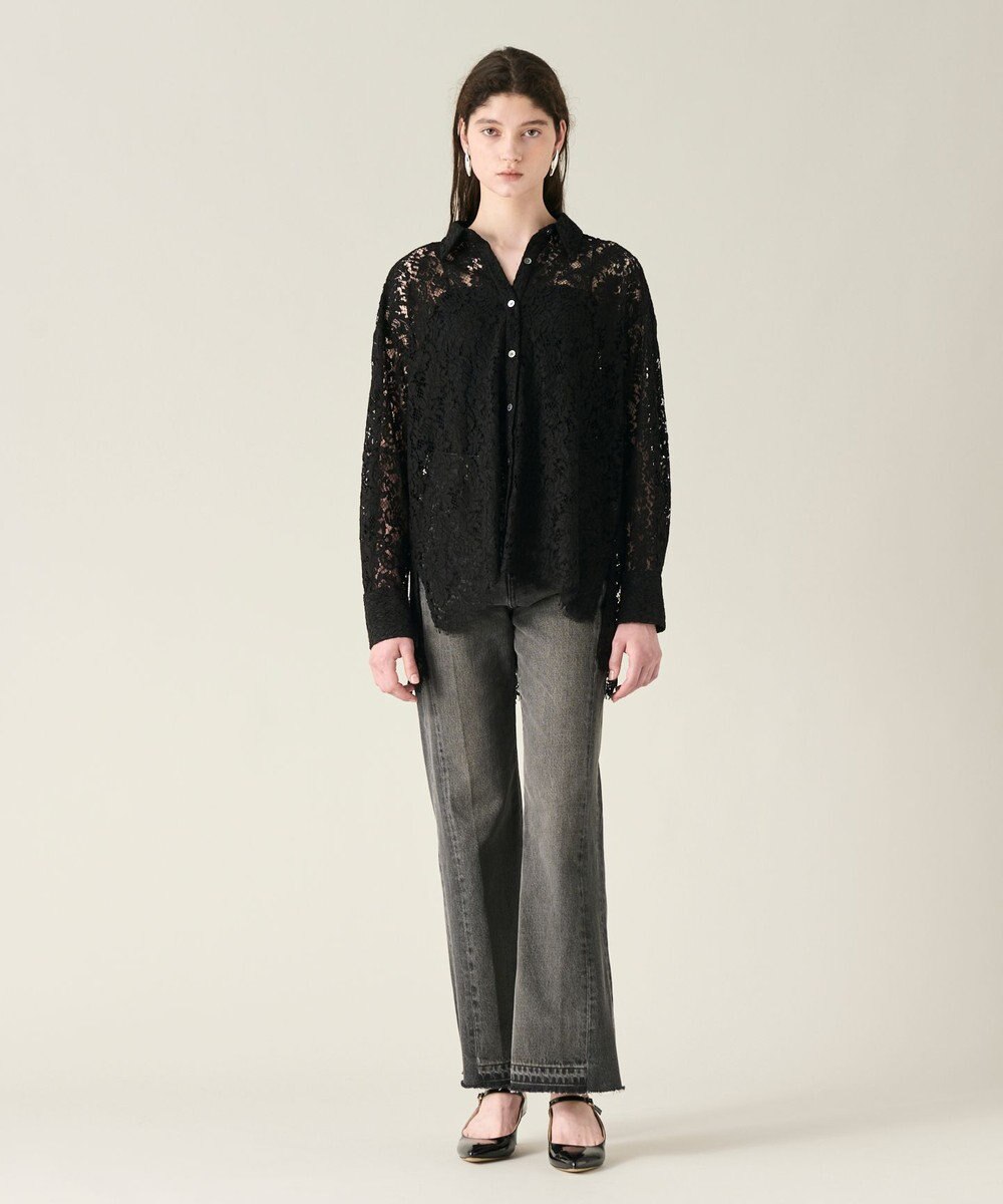 GRACE CONTINENTAL コードレースオーバーシャツ