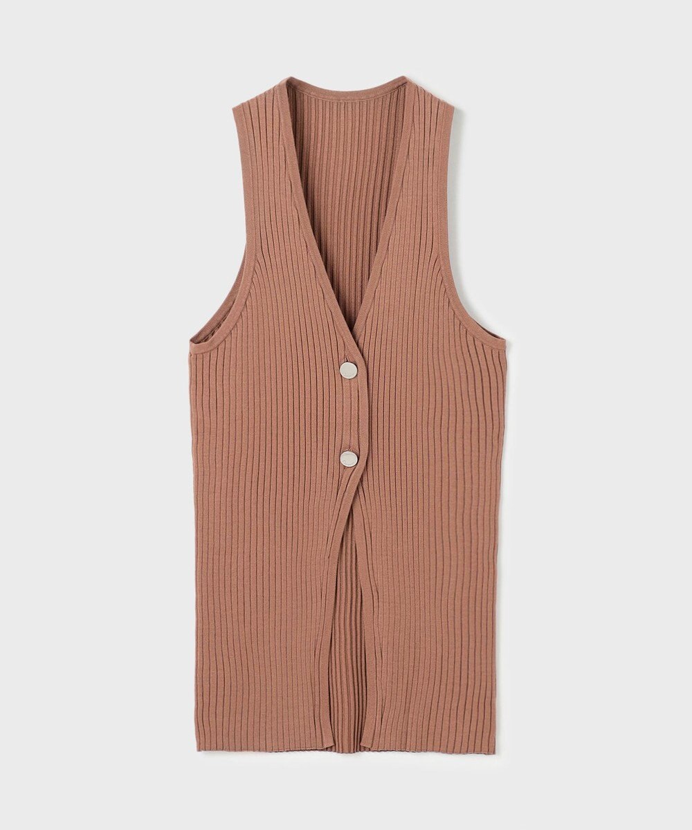 GRACE CONTINENTAL リブニットベスト 