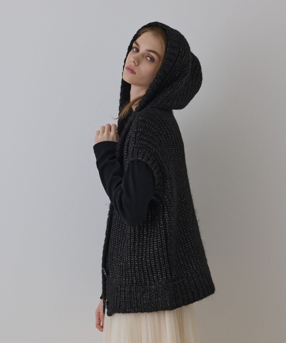 GRACE CONTINENTAL ラメニットベスト 