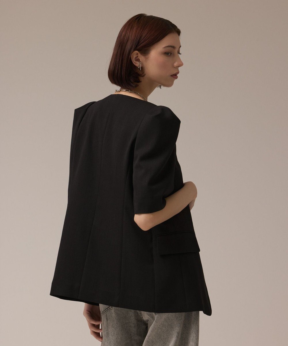 GRACE CONTINENTAL パフスリーブジャケット 