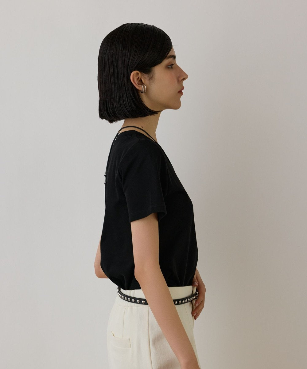 GRACE CONTINENTAL コンパクト天竺トップ