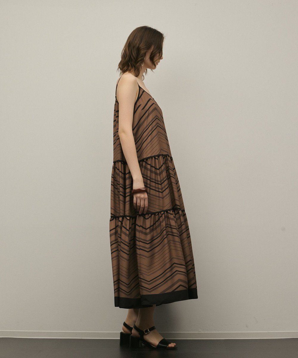 GRACE CONTINENTAL キカプリントキャミワンピース 