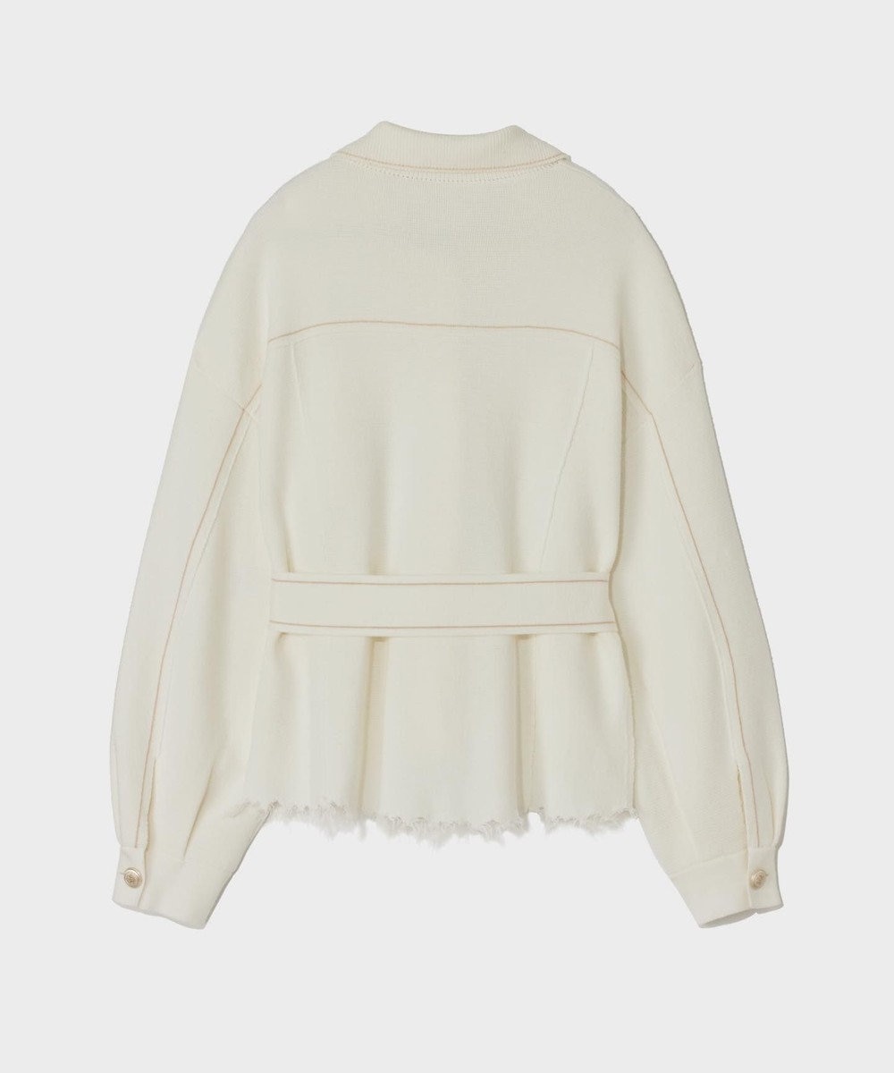 GRACE CONTINENTAL ニットワークジャケット