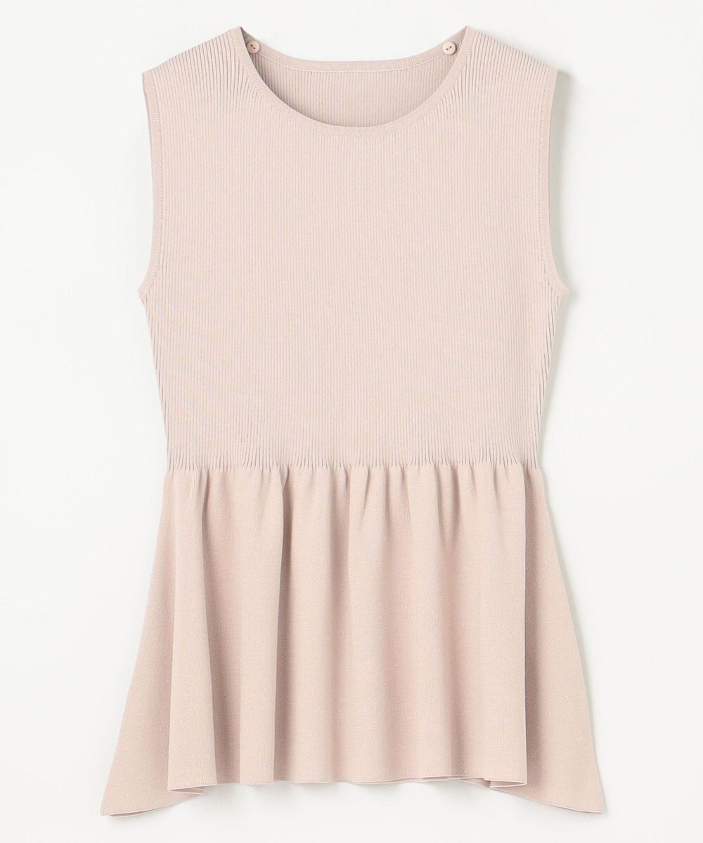 GRACE CONTINENTAL 刺繍ケープニットトップ 