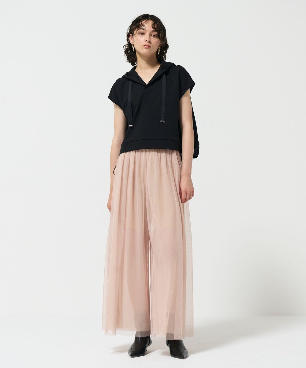 GRACE CONTINENTAL チュールレイヤードパンツ