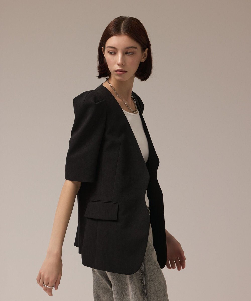 GRACE CONTINENTAL パフスリーブジャケット 