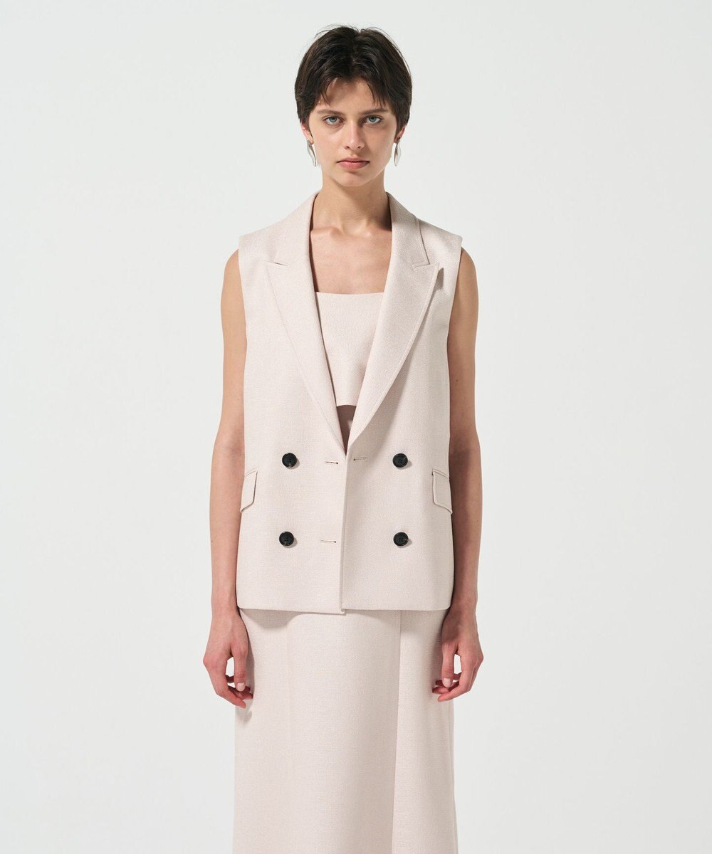 GRACE CONTINENTAL バックフリルベスト 