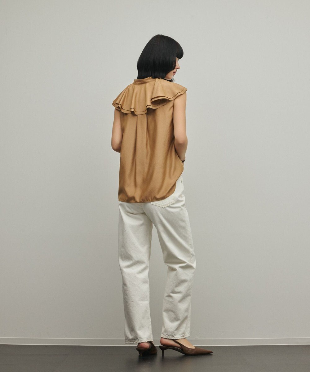 GRACE CONTINENTAL フリルスキッパーブラウス 