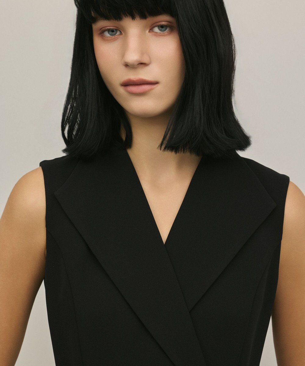 GRACE CONTINENTAL カシュクールフラワープリントワンピース 