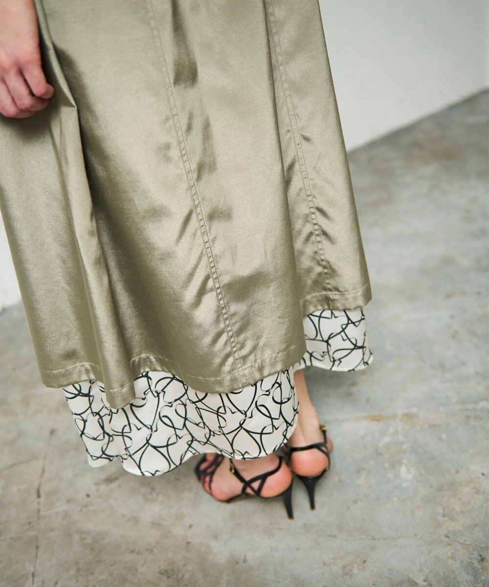 GRACE CONTINENTAL ミリタリーロングジレ 