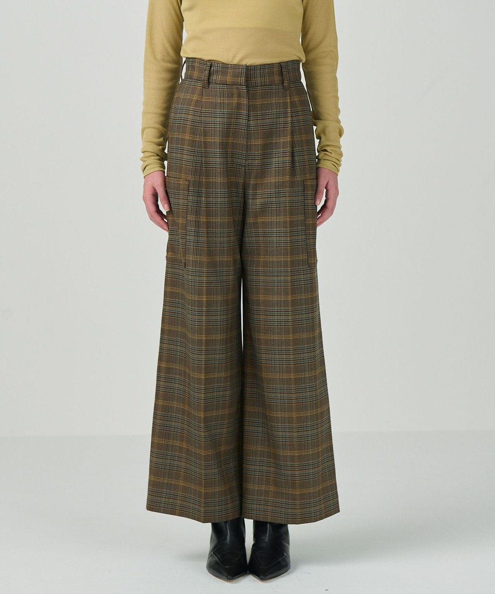 GRACE CONTINENTAL ワイドワークパンツ